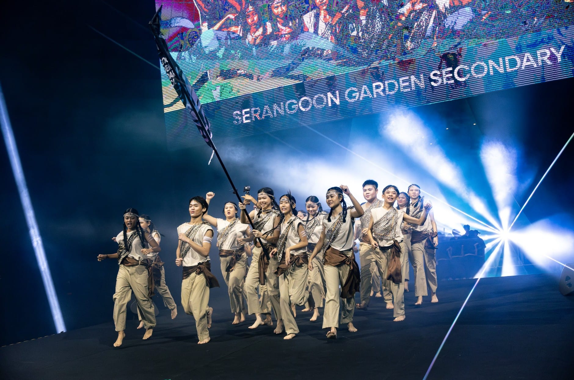 DWDC dancers taking the stage to represent the school at the SUPER24 dance competition 2024.